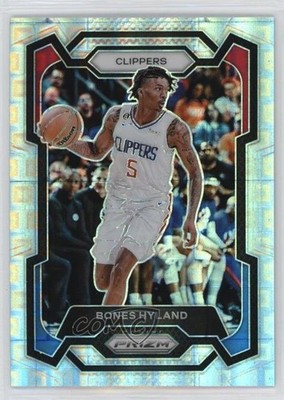 2023-24 Panini Prizm Premium Factory Set Prizm 63/150 Bones Hyland #56 15bk