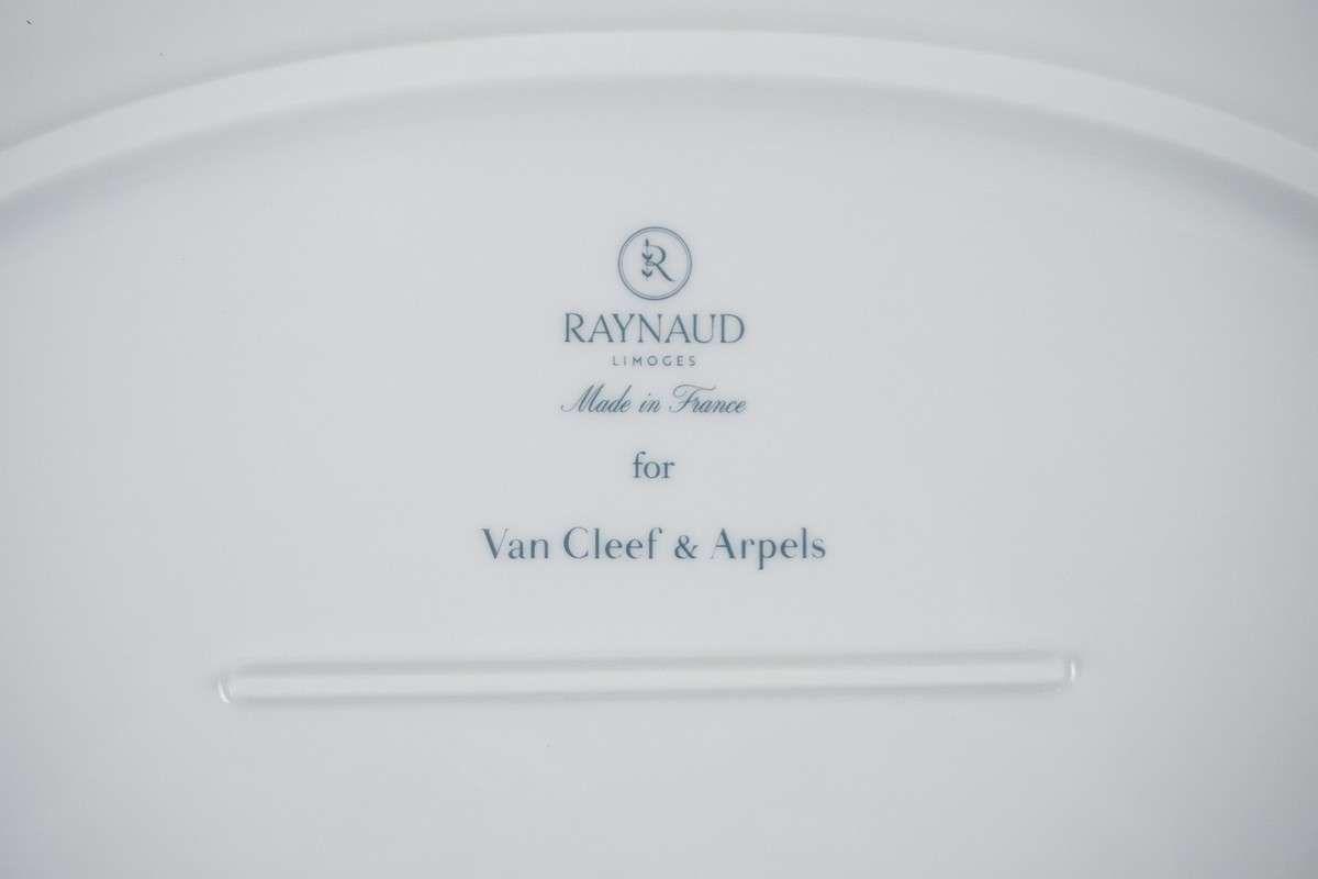 Raynaud Limoges For Van Cleef & Arpels Floral Detail Porcelain