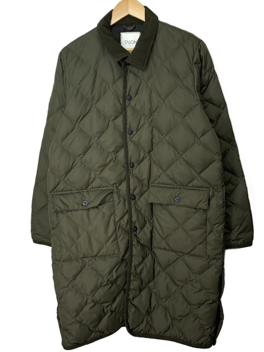 Taion Coat/L/Polyester/Grn 3449