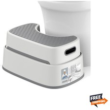 Toilet Stool Squat Adult, Bathroom Stool Heavy Duty, Anti Slip Toilet Step fo...