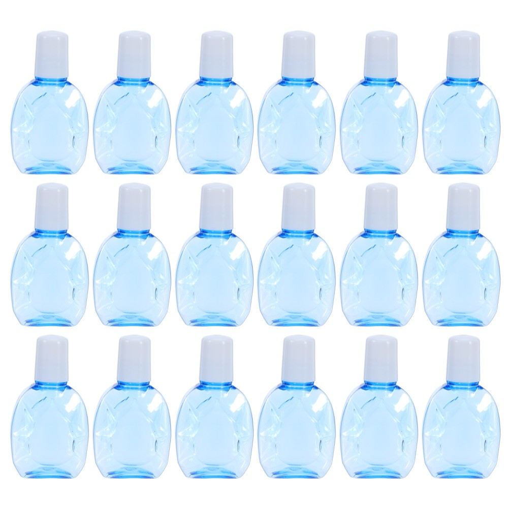  25 Pcs Travel Squeeze Bottles - Liquid Medicine Vials Essential Oil Bottles