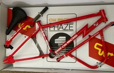 CW Racing 2020 Limited Edition Phase 1 Bmx Frame Set, red New In Box