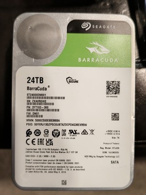 Seagate BarraCuda ST24000DM001 24TB 7200RPM 512MB SATA 3.5