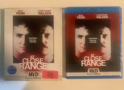 AT CLOSE RANGE BLU-RAY W OOP SLIPCOVER MVD REWIND RELEASE