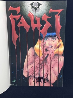 Faust Love of the Damned #2 2nd PRT SIGNED Tim Vigil