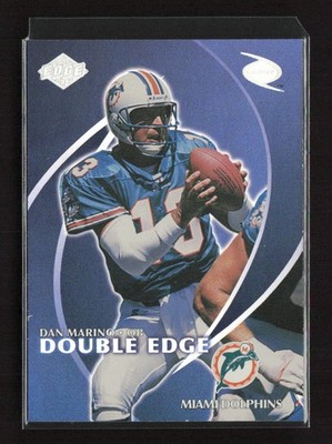 1998 Collector's Edge Odyssey Double Edge #3A Dan Marino / Bobby Hoying