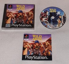 SONY PLAYSTATION 1 SPIEL WILD ARMS PS1 & HANDBUCH ADVENTURE FANTASY COMBAT UK PAL