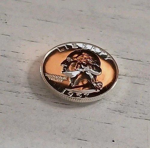 1957-P Mirror-like Proof 90% Silver Washington Quarter