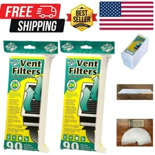 Vent Filters - Pack of 48 | Traps Dirt, Dust, Smoke, Pollen Size Particles | ...