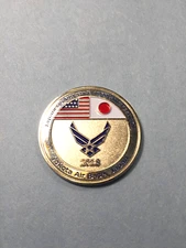 USAF Challenge Coin - Yokota Air Base, Japan