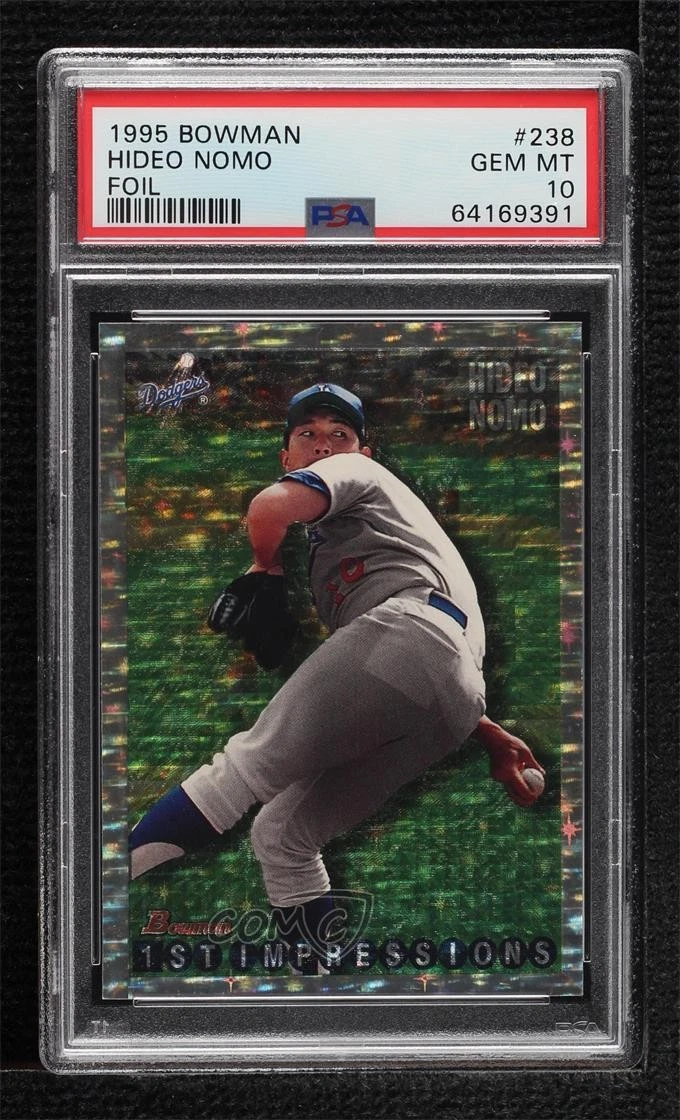Hideo Nomo Rookie Baseball Trading Cards for sale | eBay