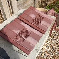 Manthorpe Roof Ventilation Tile Vent GTV-DR-AR double roman antique red
