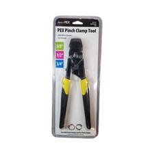 Apollo PEX Pinch Clamp Tool 3/8" 1/2" 3/4" Auto-Release Ratchet PEX Crimp Tool