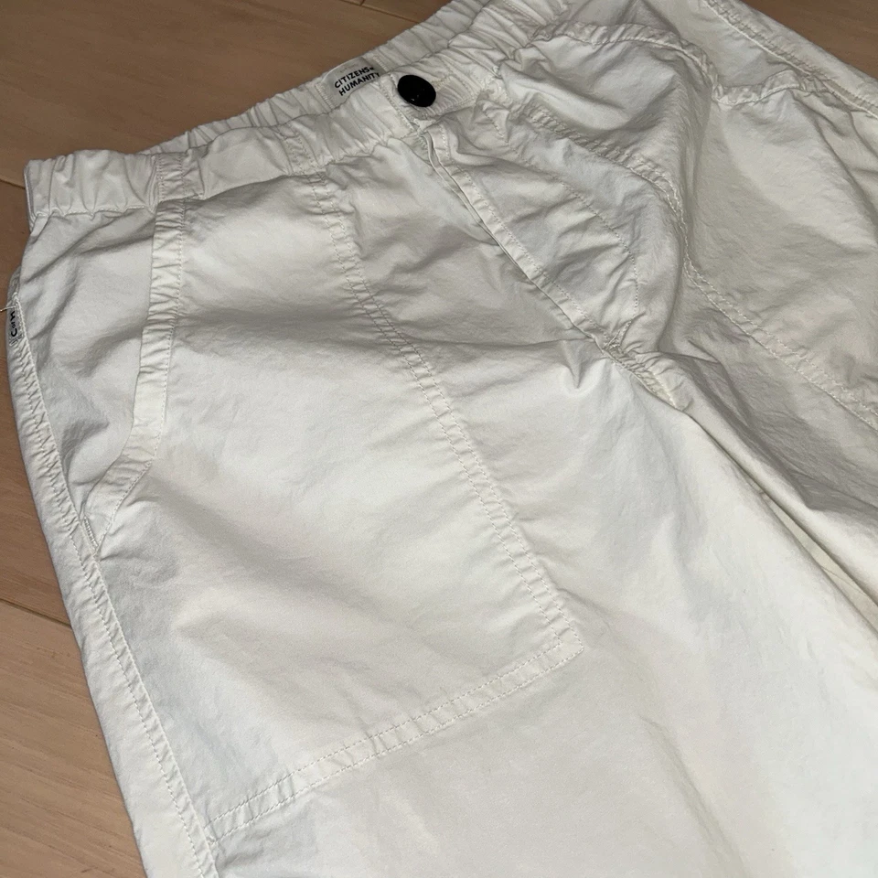 Citizens Of Humanity Luci Poplin Slouch Parachute Pant Ivory Women’s XS - Image 3 of 4