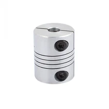 uxcell 6mm to 6.35mm Shaft Coupling 25mm Length 20mm Diameter Stepper Motor C...