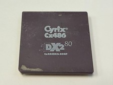 Cyrix DX2 80 Processor Cx486DX2-80GP 80MHz Vi...