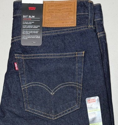 Levis 511 Slim Fit Jeans Stretch Mehrfarbig 30 32 34 36 38 UK Ware Fast Del