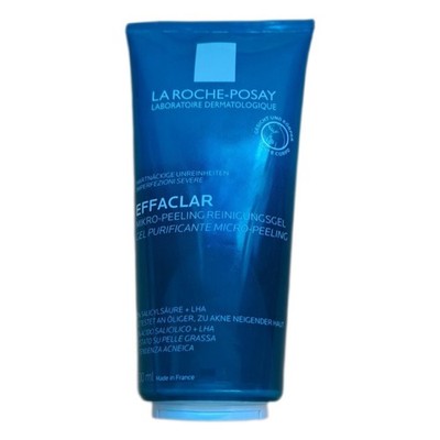 La Roche Posay Mikro-Peeling Reinigungsgel für empfindliche, unreine Haut an Ges