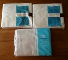 New Vintage Montgomery Wards 2-Twin Fitted & JC Penney Twin Flat Sheets  — photo 2