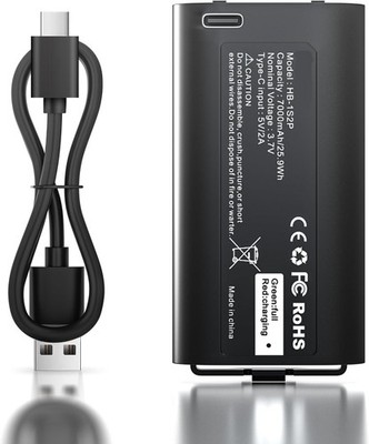 Rechargeable LED Light Battery with Charging Cable for MyQ Garage Door Keypad