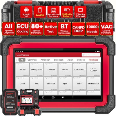 NEWEST Diagnosegeräte X431 CRP919X BT OBD2 Diagnosegerät ALLE System ECU Coding