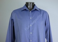 Charles Tyrwhitt Slim fit Non-Iron Men's Long Sleev Button Front Shirt 17 36in