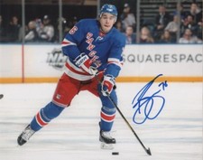New York Rangers Brady Skjei Autographed Signed 8x10 NHL Photo COA #4