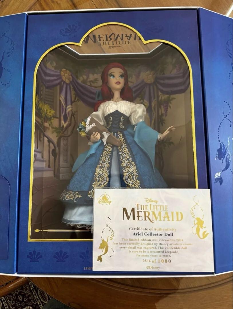 ディズニー　アリエル　リミテッドドール　D23 Disney Store Ariel Limited Edition 2024 simplified version