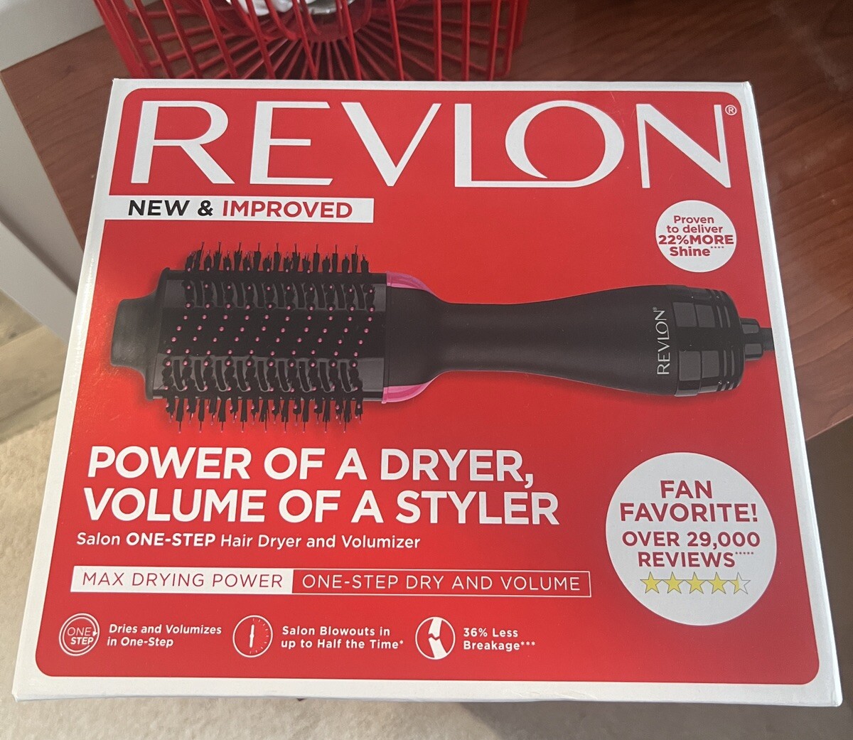 NIB Revlon One-Step Hair Dryer And Volumizer Hot Air Brush Revlon One-Step Hair Dryer & Volumizer Hot Air Brush | eBay main image 4