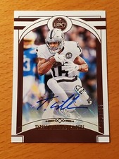 2020 Legacy Auto #44 Tyrell Williams Oakland Las Vegas Raiders WR #'d 132/199