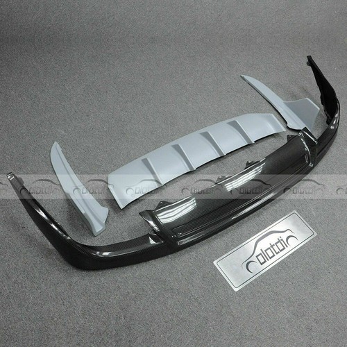 Alerón labial difusor parachoques trasero de fibra de carbono apto para Lexus IS200 IS350 F SPORT - Imagen 10 de 12