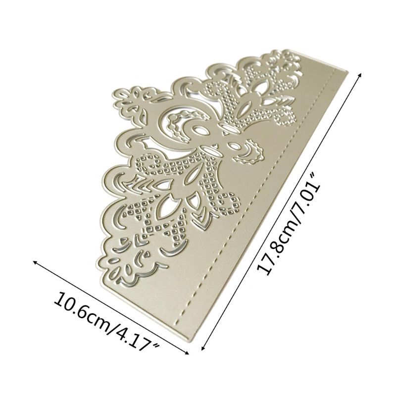 Lace Metal Cutting Dies Stencil Scrapbooking Album Stamp Paper Emboss