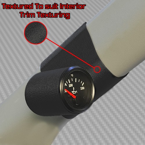 Gauge Holder for Nissan GU Patrol Pillar Gauge Pod CLIP ON 52mm 60mm - Foto 4 di 12