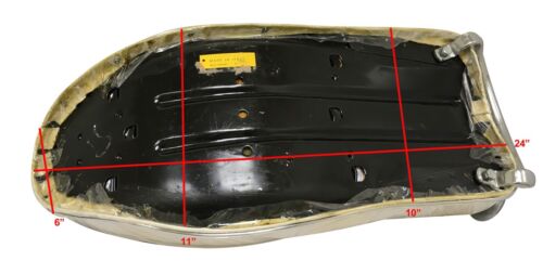 Harley-Davidson Motorcycle Buddy Seat XL XLH XLCH Ironhead Sportster Vintage - Picture 3 of 4