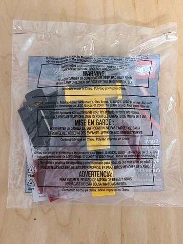 Menge 6 2009 LEGO Racers McDonalds Happy Meal Spielzeug Neu in Verpackung - Bild 13 von 15