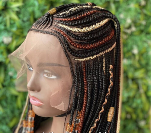 Full lace braided wig-Handmade -24,26,28inch - Picture 1 of 2