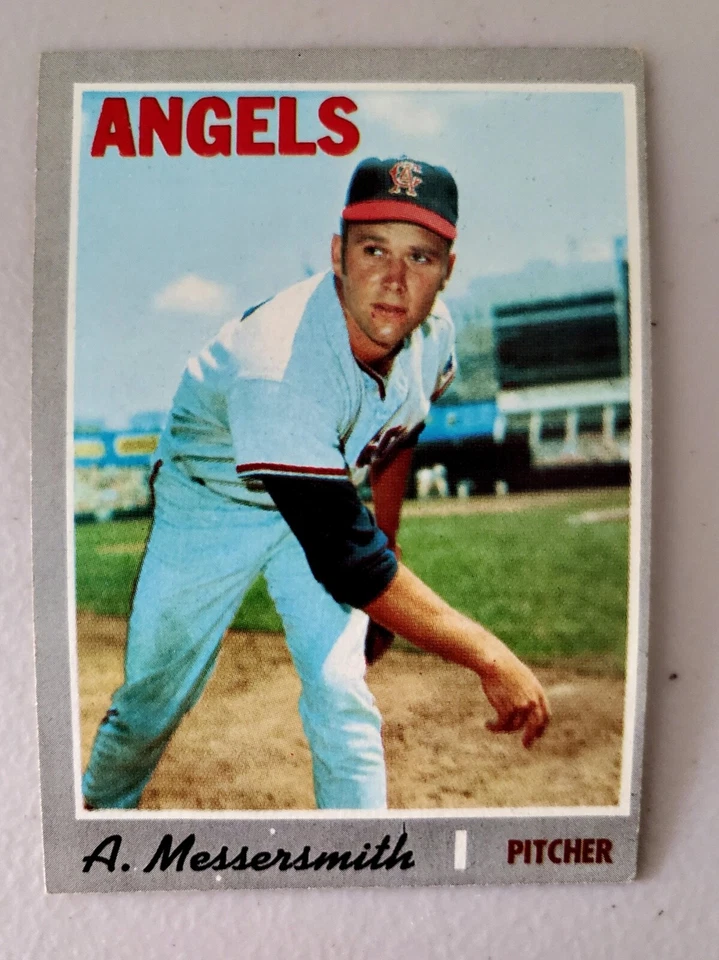 Lot of 9 1970 Topps CALIFORNIA ANGELS  vintage cards, JIM FREGOSI, RUDY MAY - Image 3 of 4