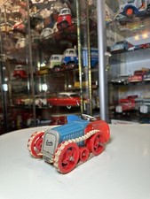 Gescha Patent Raupe Blechspielzeug seltene Ausführung Kunststoffräder