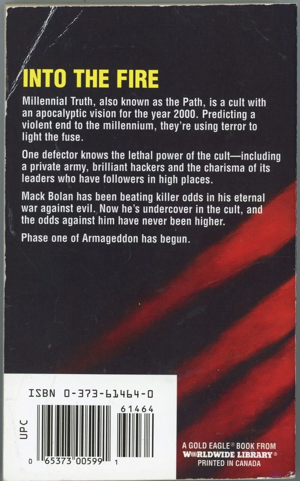 Mack Bolan Four Horseman Trilogy Lot of 2 Paperback by Don Pendleton - Image 3 of 4