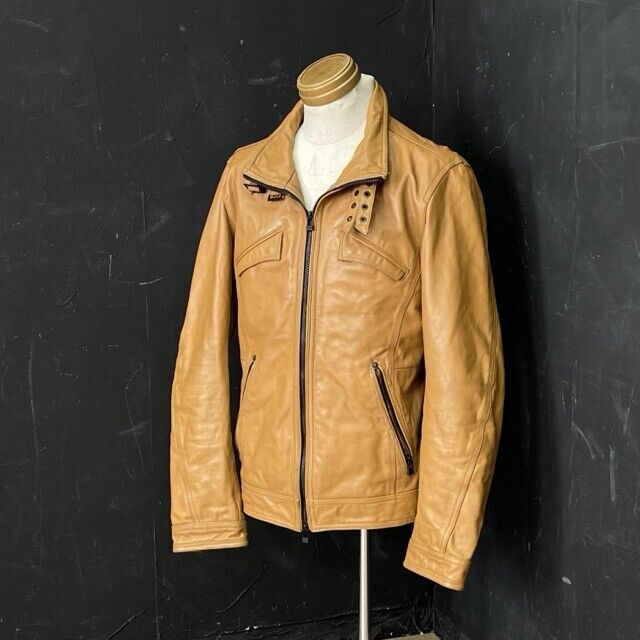 Leather Jacket Nicole Club Men'S Rider Brown Outerwear Leather Jacket Nicole Club Men'S Rider Brown Outerwear