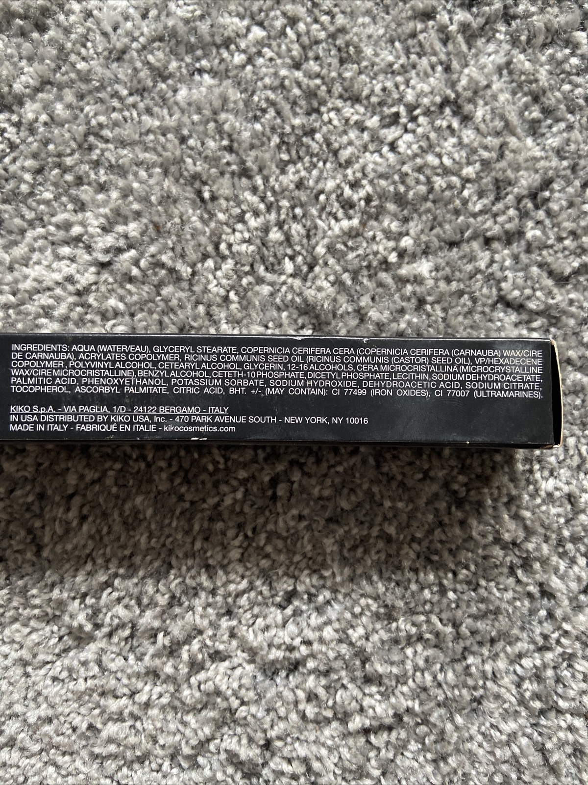 Kiko MILANO Luxurious Lashes Extra Volume Brush Mascara 11ml B08 for