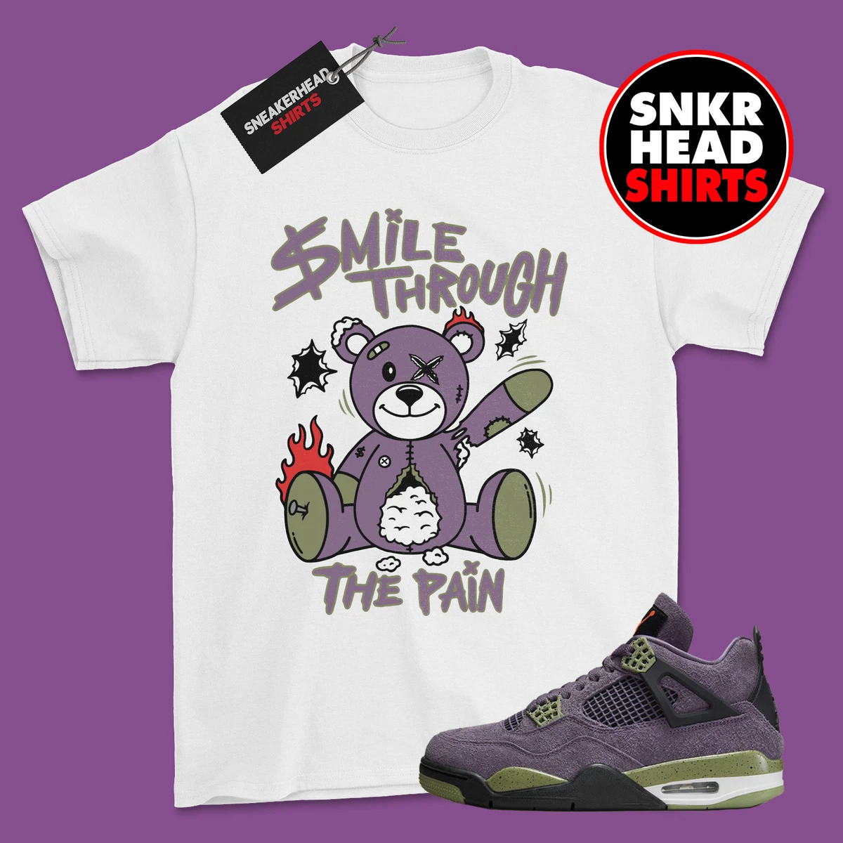 canyon purple 4s shirt