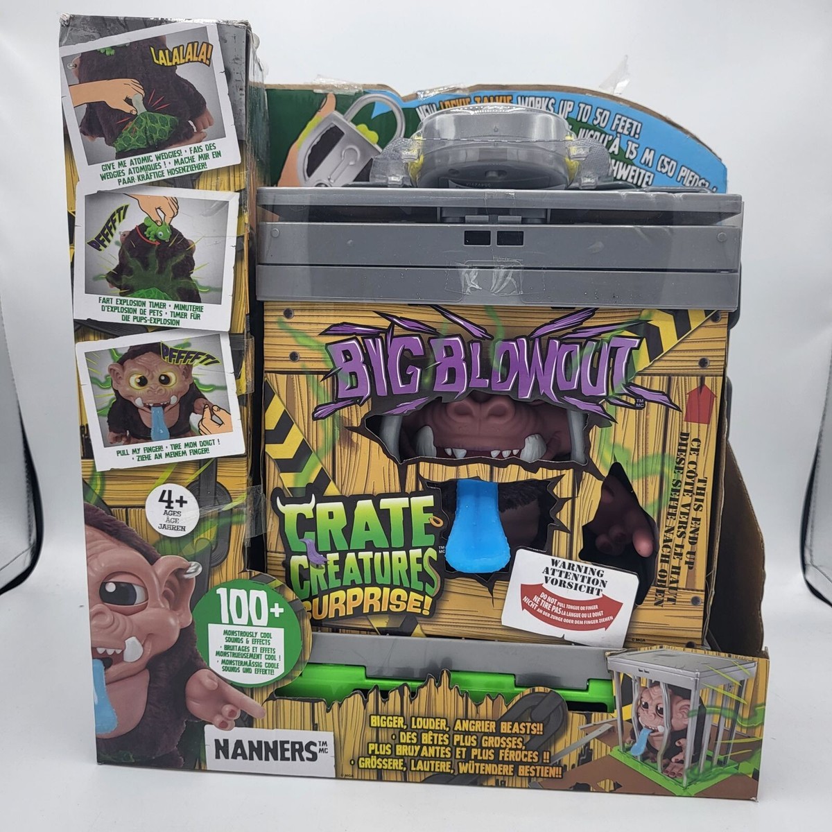 Crate Creatures Surprise NANNERS Big Blowout Lockie Talkie 100+
