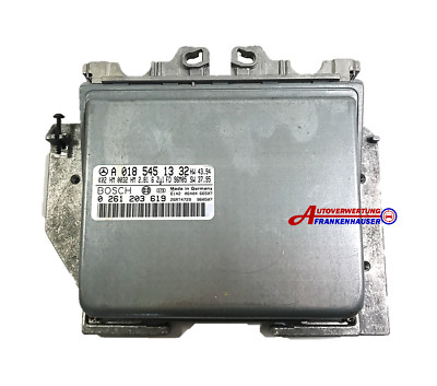 Mercedes W210 S210 E280 2,8 L Motorsteuergerät A0185451332 Bosch 0261203619