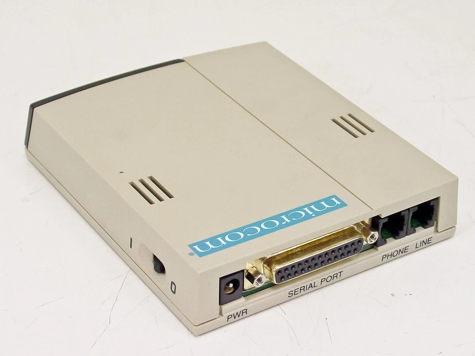 Microcom DeskPorte 14.4S 14,400 bps Data/Fax Modem 103603006A - Image 3 of 4