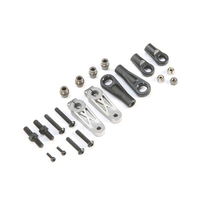 Team Losi Racing Dual Steering Linkage Kit 5T 5B TLR351007 Electric Car/Truck