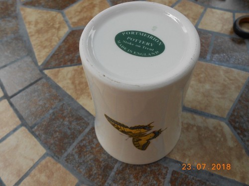 PORTMEIRION BOTANIC GARDEN VERY RARE GWYLLT KING RHODODENDRON TUMBLER NEAR MINT! - Picture 2 of 2