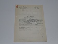 FORD 20 M-XL COUPE' 53 FNY CERTIFICATO DI OMOLOGAZIONE 1969 (73)