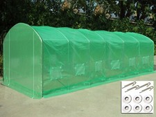 3 Sizes Poly Tunnel Polytunel Pollytunel Greenhouse Green House Polly Tunnel