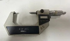 Mitutoyo 2-3” Digimatic Micrometer 127-9713 With SPC port.
